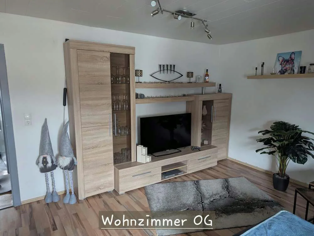 Doppelhaushälfte in Bebra - Wohnzimmer im Obergeschoss